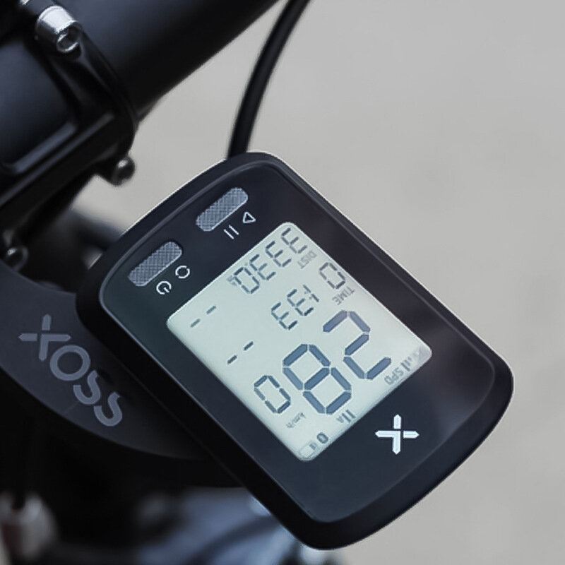 Bezdrátový Cyklistický Počítač Xoss G Gps Ipx7 Vodotěsný 25h Výdrž Baterie Vestavěný Barometr Počítadlo Ujetých Kilometrů Rychloměr