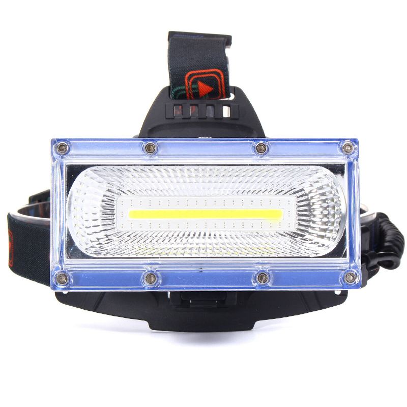 Bikight 1300lm 30w Cob Led Dobíjecí 18650 Usb Čelovka Cyklistická Svítilna