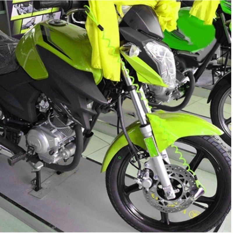 Bikight 150cm Motocyklové Kolo Proti Zlodějskému Bezpečnostnímu Zámku Bezpečnostní Připomenutí Silný Kabel Cyklistický Zámek