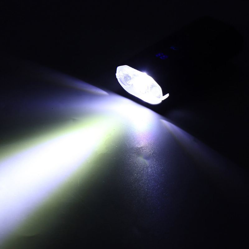 Bl03 Xpg Led 1200lm Cyklistická Svítilna + 4 Režimy Usb Zadní 6000mah Vysokokapacitní Powerbanka Cyklistické Světlo S Duálním Dálkovým Paprskem Usb Dobíjecí Led Na Řídítka Pro Elektrokoloběžku