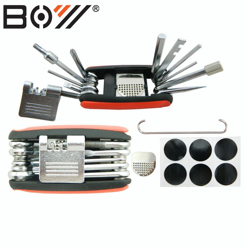 Boy 8050 Bicycle Tools Multifunkční Nástroj Na Opravu Pneumatik Hexagonal Tool Unlocking Machine Riding