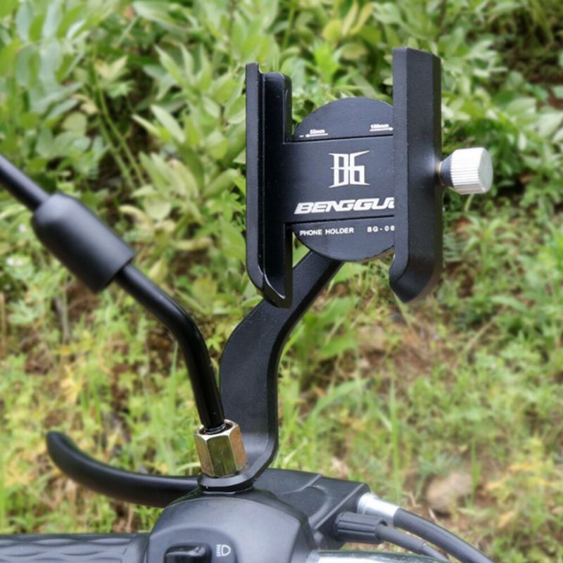 Držák Na Telefon Na Kolo 55-100 mm Šířka Nastavitelný Na Vodotěsný 360° Otočný Stojan Na Pro Cyklistiku