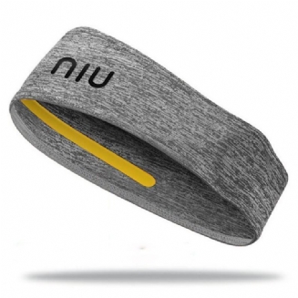 Niu Headbrand Sweatband Bluetooth 4.1v Vestavěný Mikrofon Vodící Pás Potu Pro Fitness