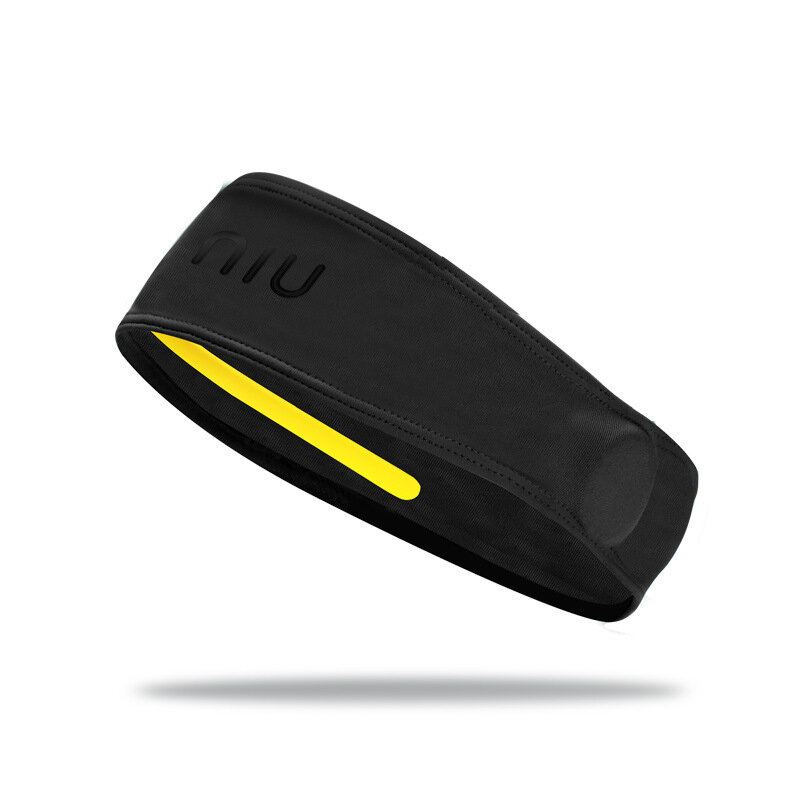 Niu Headbrand Sweatband Bluetooth 4.1v Vestavěný Mikrofon Vodící Pás Potu Pro Fitness