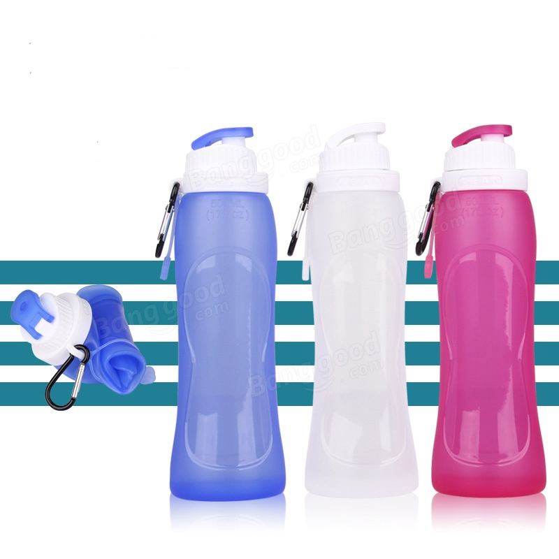 Outdoorové Sportovní Kolo Na Skládací Láhev Na Vodu Přenosná Jezdecká Konvice 500 Ml