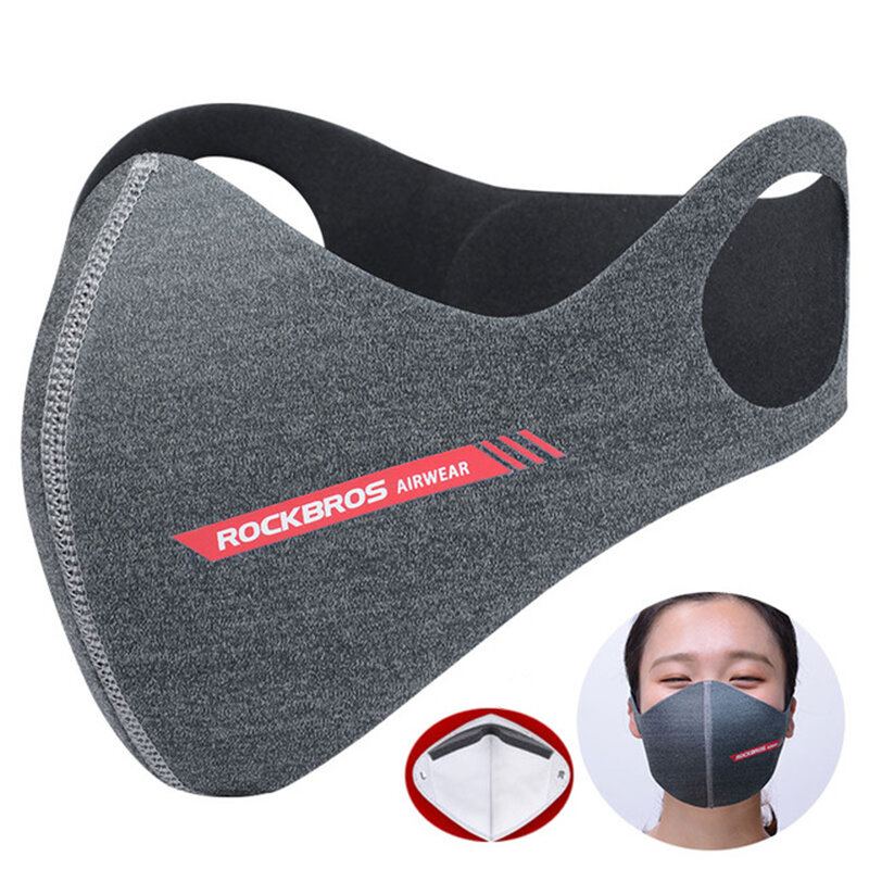 Rockbros Sport Outdoor Bike Cyklistika Prodyšná Vodotěsná Ochranná Maska Pm 2.5 Anti Dust Velo Mask