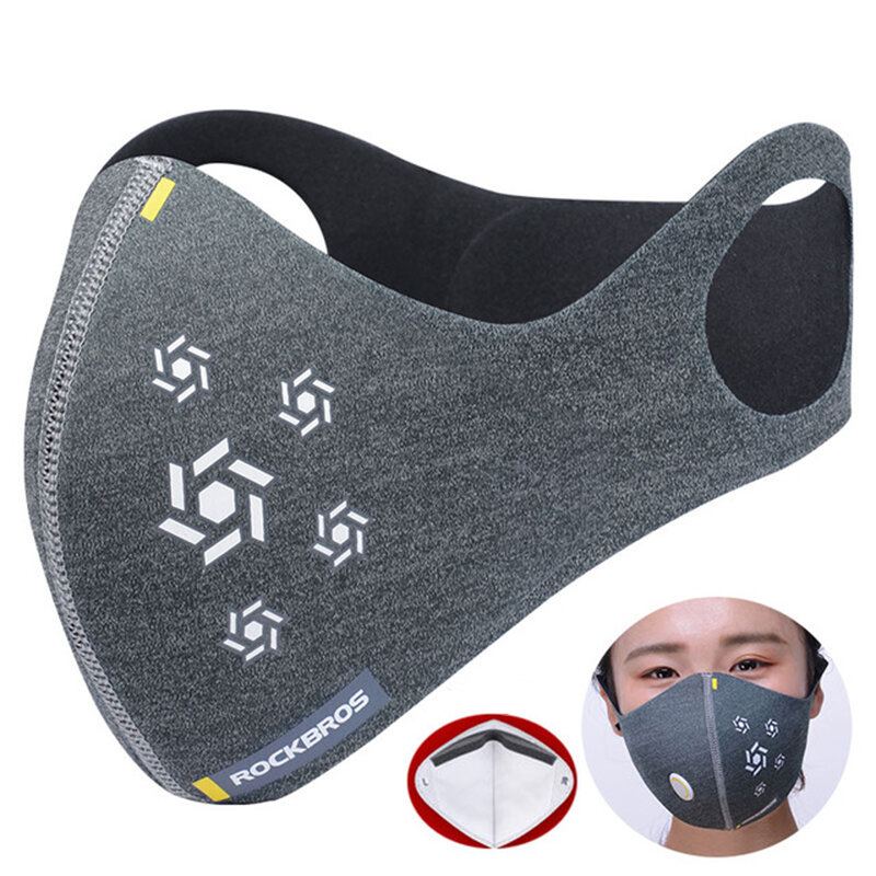 Rockbros Sport Outdoor Bike Cyklistika Prodyšná Vodotěsná Ochranná Maska Pm 2.5 Anti Dust Velo Mask