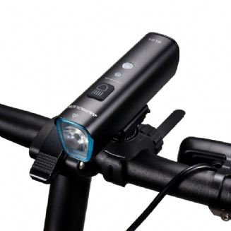 Sl01 1000lm Jas A Vibrace Smart Sensing Bike Light Cyklistický Světlomet Typ-c Usb Dobíjecí Voděodolné Přední Světlo Pro Elektrokoloběžku Mtb Kolo