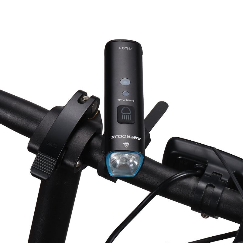 Sl01 1000lm Jas A Vibrace Smart Sensing Bike Light Cyklistický Světlomet Typ-c Usb Dobíjecí Voděodolné Přední Světlo Pro Elektrokoloběžku Mtb Kolo