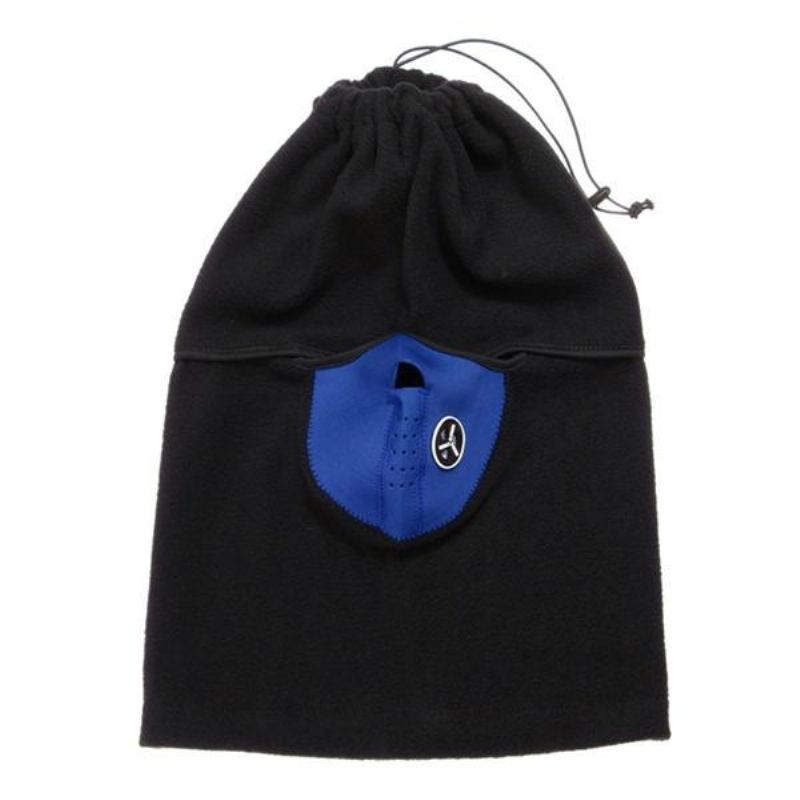 Unisex Fleece Zateplené Šátky Snood Obličejová Maska Kšiltovka Lyžařská Čepice