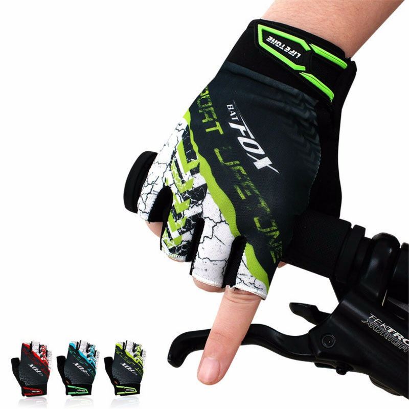 Unisex Mtb Cyklistické Rukavice Prodyšné Nárazuvzdorné Půlprsté Pro Lezení Sport Outdoor Protect