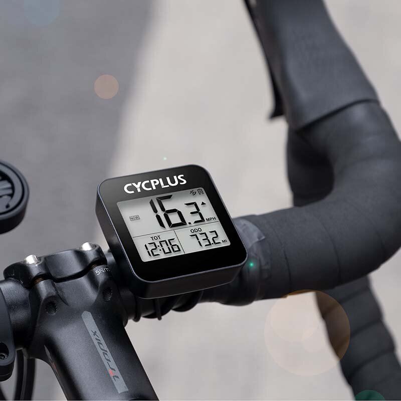 Verze Upgradu Cycplus G1 Cyklopočítač Gps Bezdrátové Vodotěsné Chytré Stopky Rychloměr Počítadlo Kilometrů Příslušenství Pro Mtb Silniční Kolo