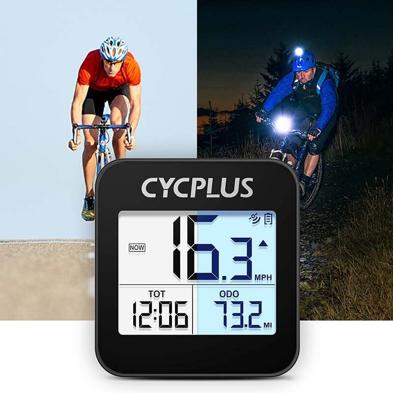 Verze Upgradu Cycplus G1 Cyklopočítač Gps Bezdrátové Vodotěsné Chytré Stopky Rychloměr Počítadlo Kilometrů Příslušenství Pro Mtb Silniční Kolo