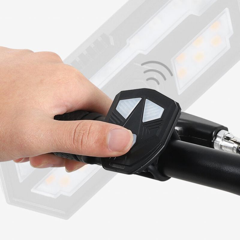 West Biking Smart Bike Light Bezdrátové Dálkové Ovládání Stojanová Svítilna Led Signální Zadní Světlo Usb Bicykl Dobíjecí Blikající