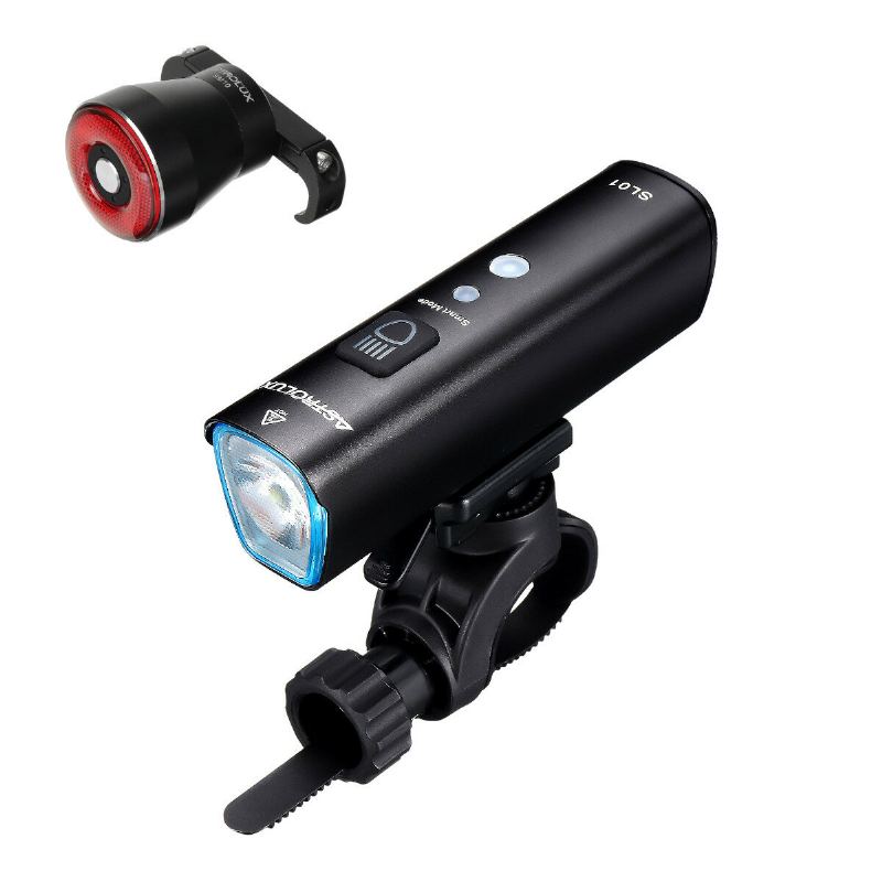 Zadní Světlo Na Kolo Sm10 Smart Brake Sensing Type-c Usb Dobíjecí Z Hliníkové Slitiny Optické Inteligentní Cyklistické Btm Na