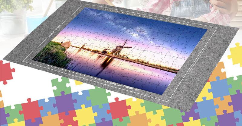 1000/1500 Dílků Skladovací Přikrývky Na Puzzle Děti Dospělí Malování Krajiny Podložka Na Na