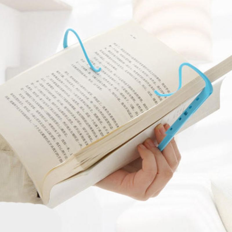 Creative Hands Free Book Page Holder Nastavitelná Záložka Pro Čtení Přenosná A Skládací