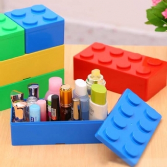 Mini Šikovná Plastová Skládačka Diy Překryvná Tv Dálkový Ovladač Na Kosmetické Lahve Úložný Box