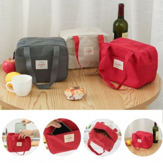 Tote Family Travel Piknik Drink Ovoce Jídlo Čerstvé Tepelně Izolované Ženy Muži Bento Lunch Box Bag