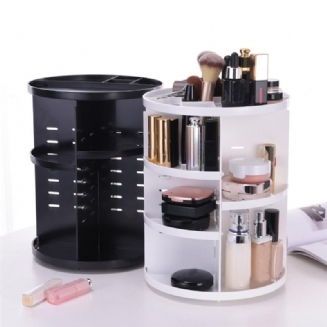 Úložný Box Organizér Na Kosmetický Make-up Polička S Otočným Displejem O 360° Akrylové Úložné Koše Na