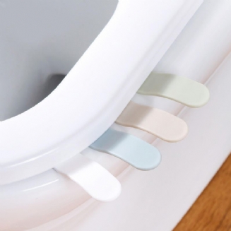 Koupelna Honana Jednoduchý Design 4 Volitelné Barvy Pohodlné Sitck Potah Na Záchodové Sedátko Zvedací Zařízení Toi