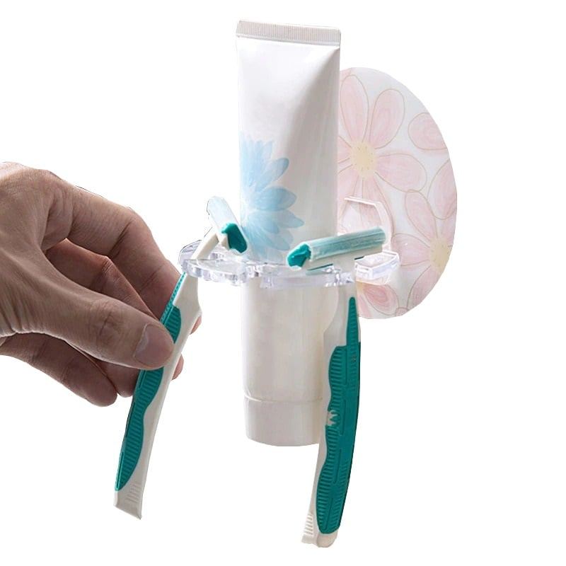 Plastový Držák Na Zubní Kartáčky Organizér Pro Ukládání Pasty Do Koupelny