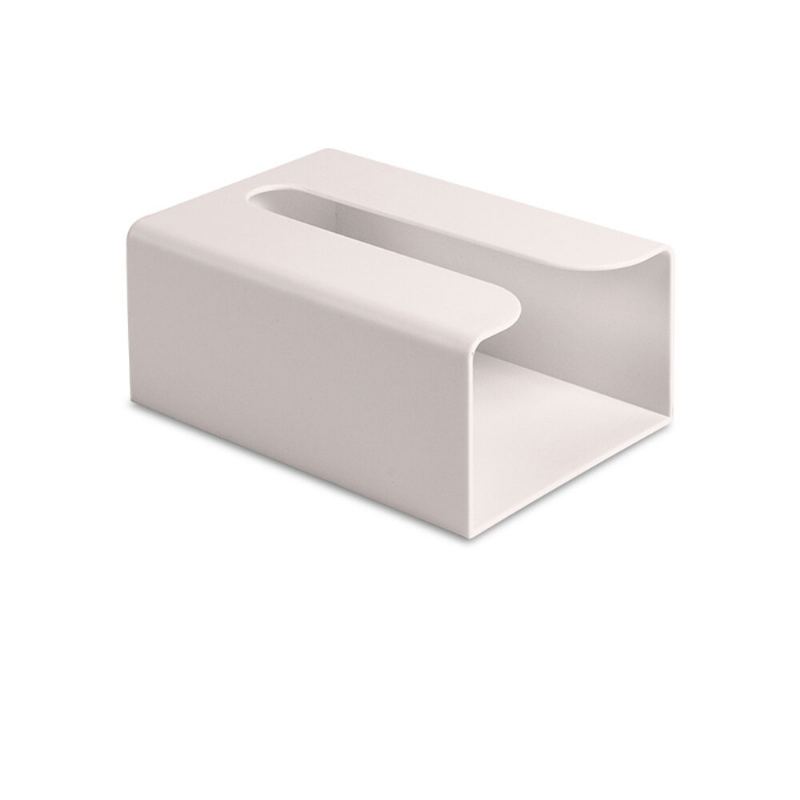 Přenosný Držák Toaletního Papíru V Japonském Stylu Na Papírové Ubrousky Pro Domácnost Plastový Na Toaletní Ručníky – Bílý