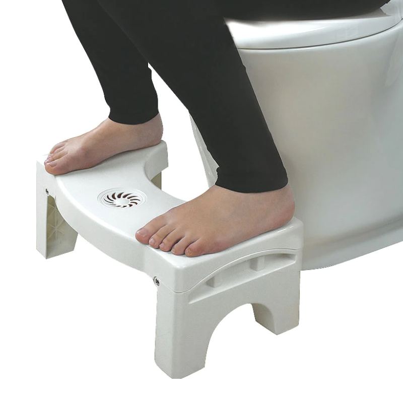 Squatty Nočník Toaletní Sedátko Protiskluzová Podložka Pomocník V Koupelně Noha