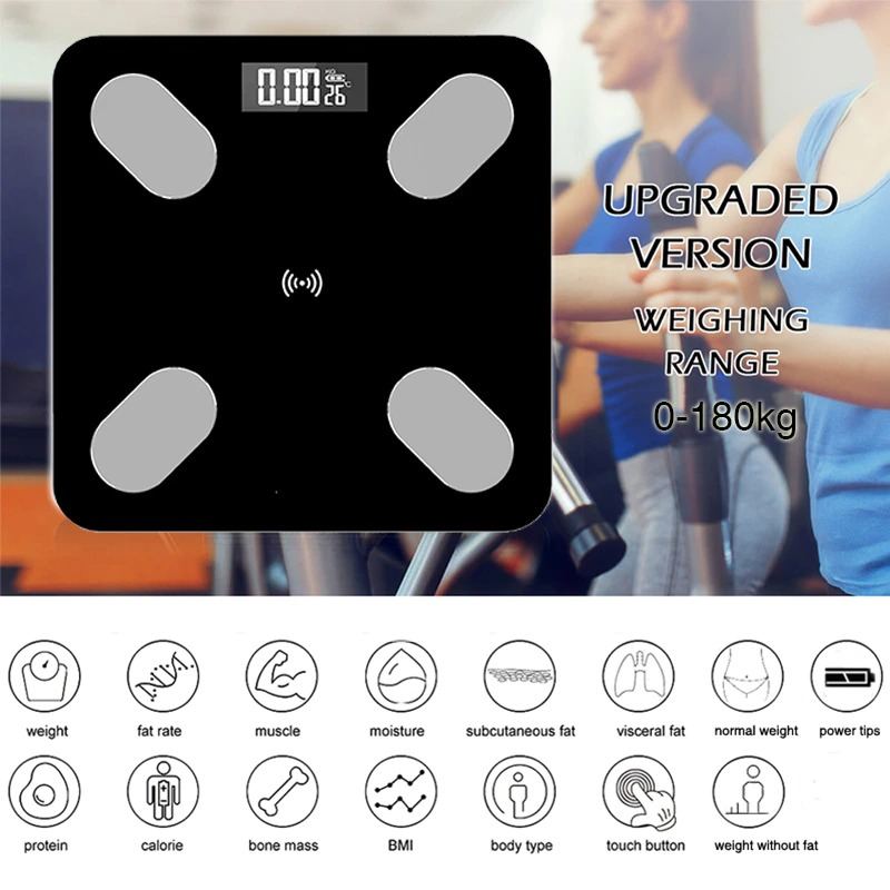 Váha Bmi Smart Electronic Bluetooth Body Fat Scale