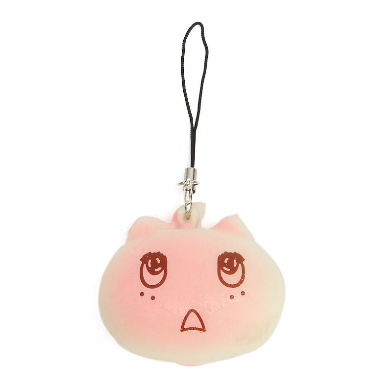 1pcs Kawaii Face Simulate Colorful Cartoon Totoro Squishy Toy Řetízek Telefonu Proti Stresu