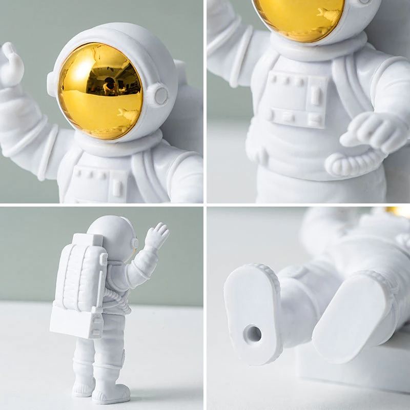 Akční Figurky Dekoru Astronaut A Měsíční Pryskyřice