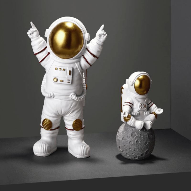 Astronaut Home Decor Miniatures S Měsíční Socha Dekorativní Dárek