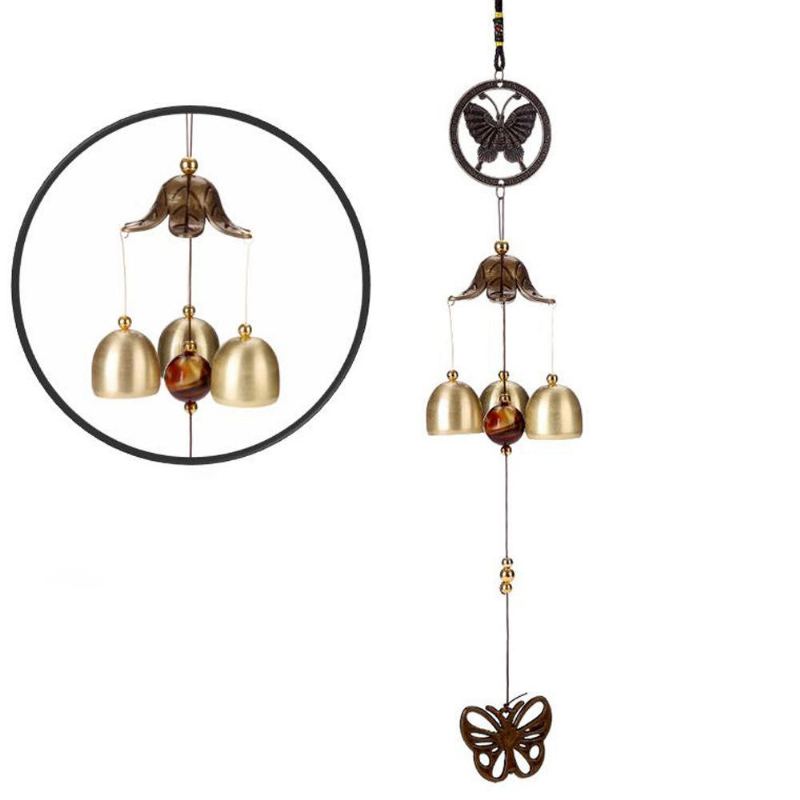 Creative Metal Butterfly Decor Zvonkohry Kostel Venkovní Zvonky Závěsné Zahradní Dekorace