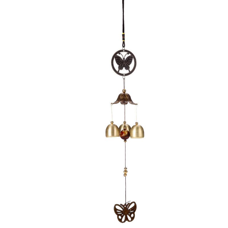 Creative Metal Butterfly Decor Zvonkohry Kostel Venkovní Zvonky Závěsné Zahradní Dekorace