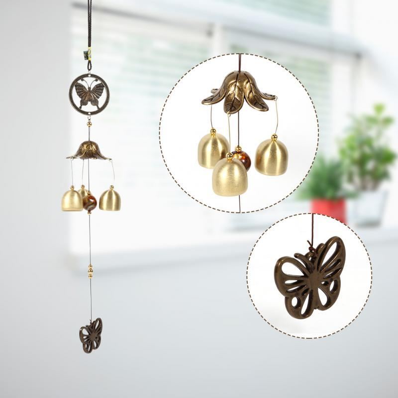 Creative Metal Butterfly Decor Zvonkohry Kostel Venkovní Zvonky Závěsné Zahradní Dekorace