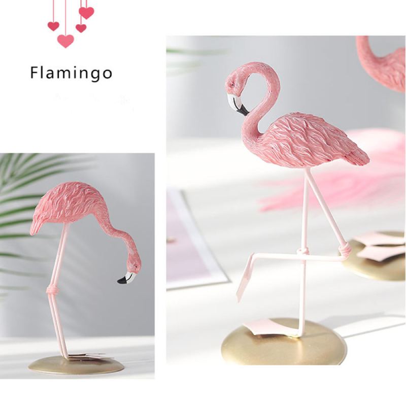 Domácí Dekorace Figurka Nordic Flamingo