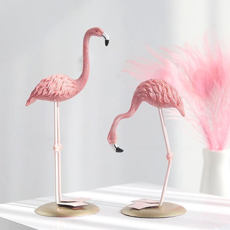 Domácí Dekorace Figurka Nordic Flamingo