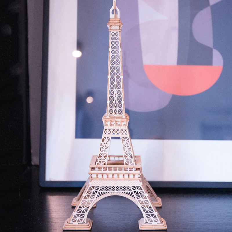 Eiffelova Věž 3d Puzzle Stavební Bloky
