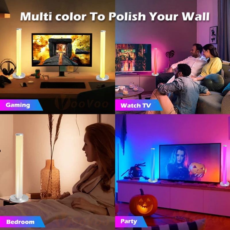 Inteligentní Led Světlo Rgb S Dálkovou A Zvukovou Aktivací