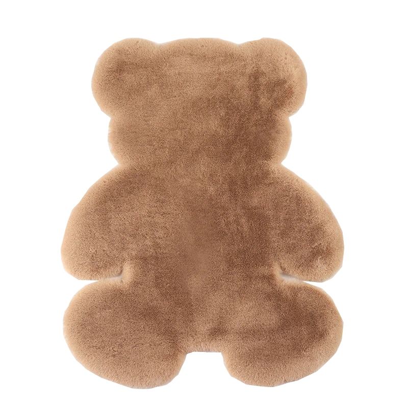 Koberec Bear Super Soft Silk Indoor Modern Living Room Ložnice