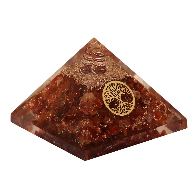 Krystaly Apatit Orgon Gemstone Pyramid Meditace Jóga Generátor Energie Léčení