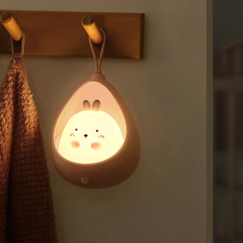 Led Lampa Noční Senzor Usb Dobíjecí