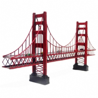 Starožitný Klasický Golden Gate Bridge V San Franciscu Model Retro Vintage