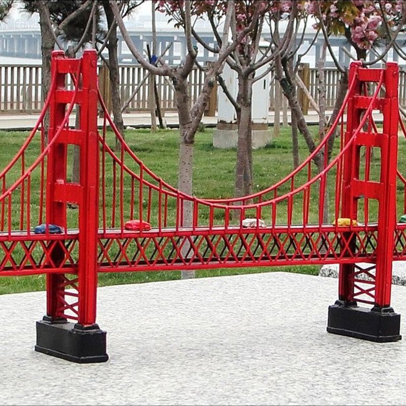 Starožitný Klasický Golden Gate Bridge V San Franciscu Model Retro Vintage