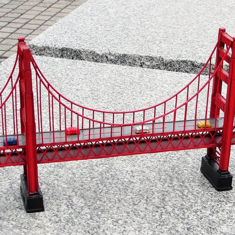 Starožitný Klasický Golden Gate Bridge V San Franciscu Model Retro Vintage