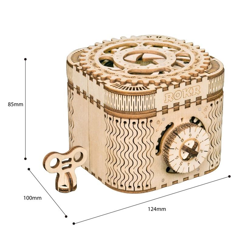 Stavebnice Modelů 3d Dřevěné Puzzle Ozubeného Kola