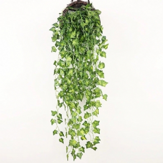 Umělé Zelené Rostliny Dekorace Závěsné Listy Břečťanu Domácí Zahradní Stěna