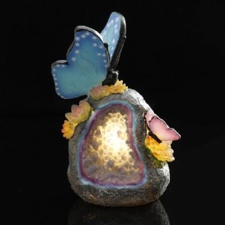 Venkovní Zahrada Solární Zvíře Butterfly Led Noční Světlo Yard Figurka Lampy Dekorace Cesty