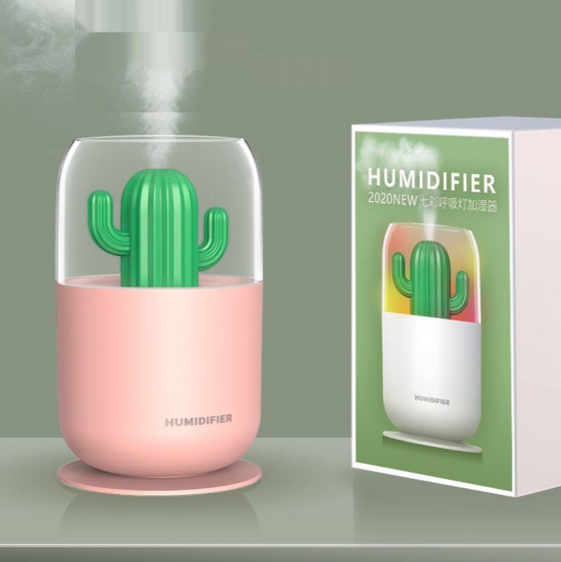 Zvlhčovač Vzduchu Essential Aroma Oil Difuzér Ultrazvukové Usb Mini Mist Maker Led Světlo