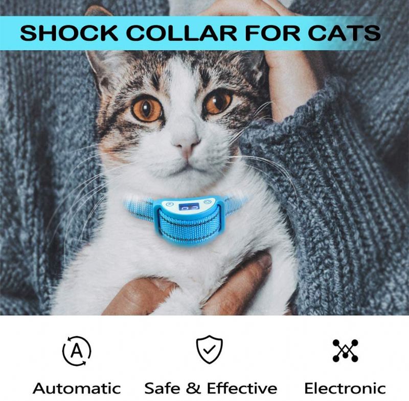 Automatický Trenažér Proti Mňoukání Obojku Cat Shock Collar